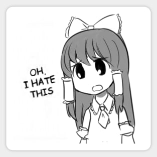 Reimu Hates This Sticker